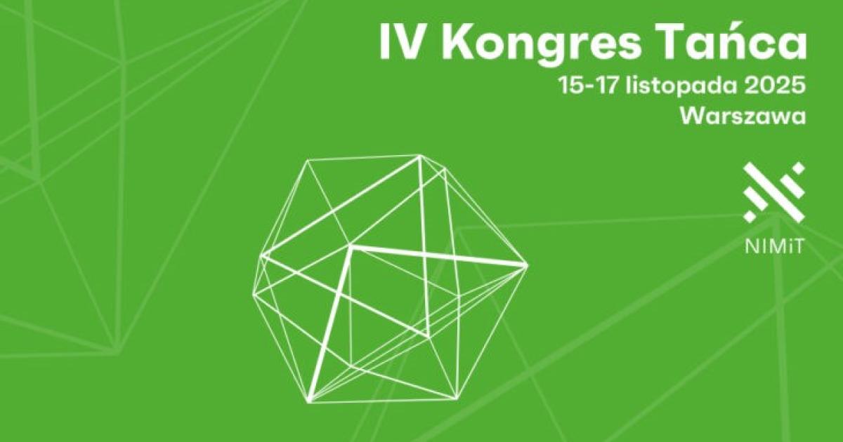 Wystartowała rejestracja na IV Kongres Tańca!