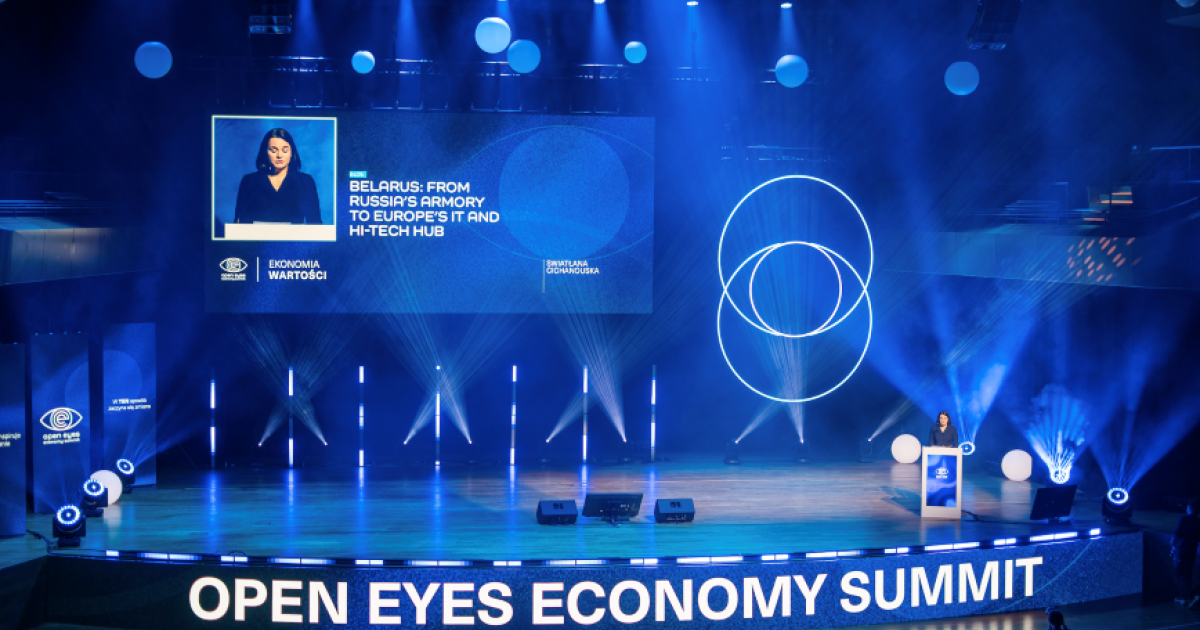 Dzień, w którym wartości stały się punktem wspólnym wszystkich rozmów [Open Eyes Economy Summit ]