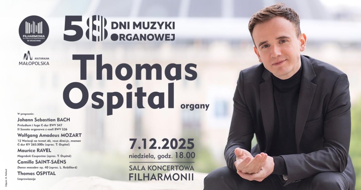 Rzemiosło nas uratuje [Thomas Ospital w Filharmonii Krakowskiej]