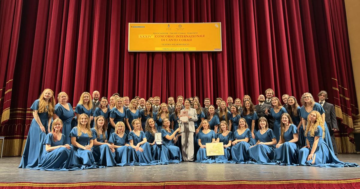 "Veni, Vidi, Vici" - Werona podbita przez Chór Politechniki Morskiej w Szczecinie!