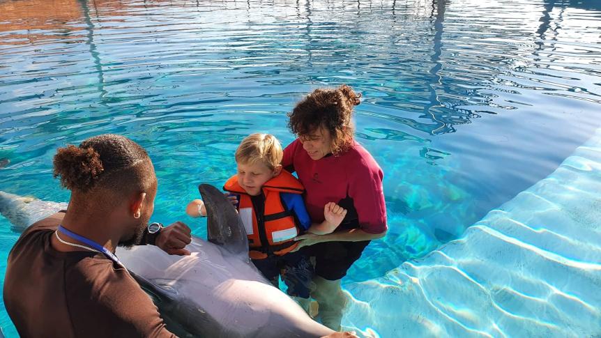 delfinoterapia niepełnosprawnego dziecka