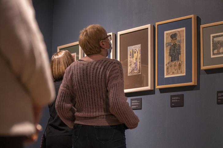 Nikifor [wystawa w Warszawskim Muzeum Etnograficznym]