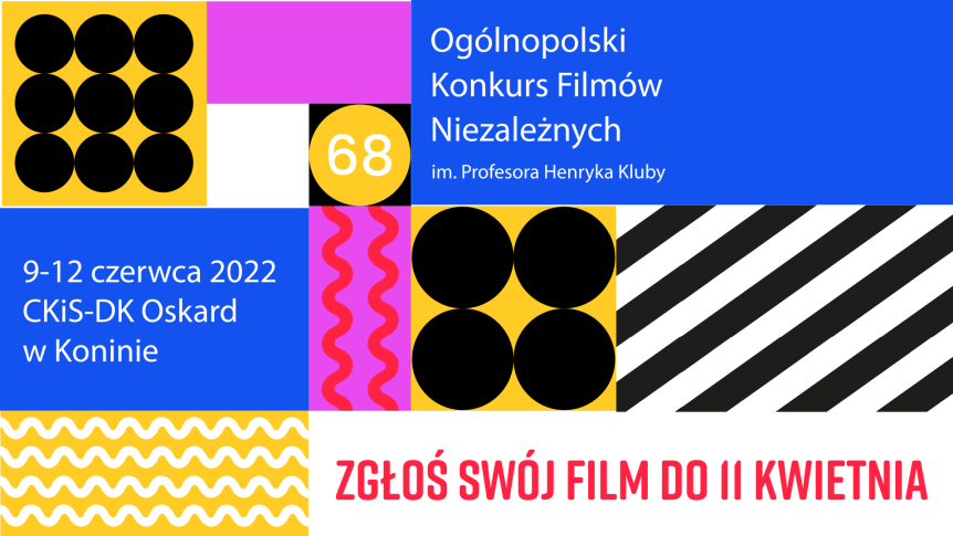 Twój film na 68. OKFA – zgłoś się już teraz