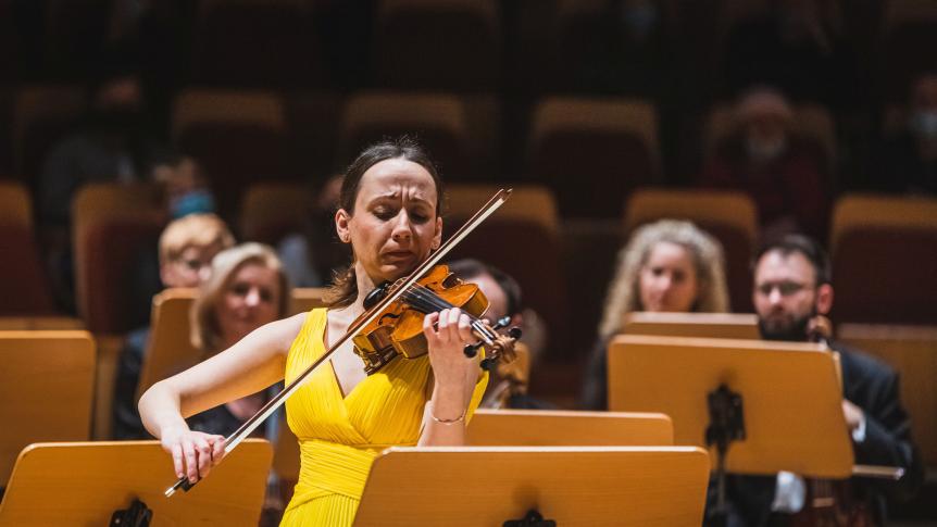 Agata Szymczewska w Polskiej Filharmonii Bałtyckiej