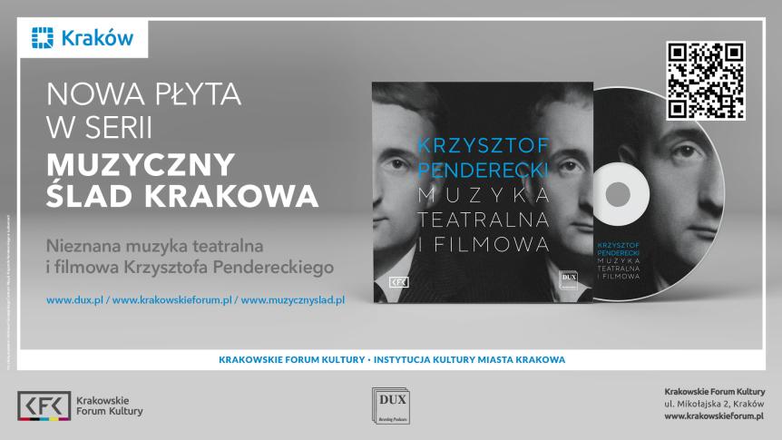 Tomcio Paluch i wilk – nieznana muzyka  teatralna i filmowa Krzysztofa Pendereckiego wydana na płycie CD
