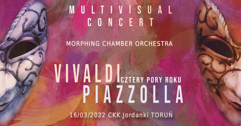 „Cztery pory roku – Multivisual Concert”, Vivaldi i Piazzolla  w Toruniu 