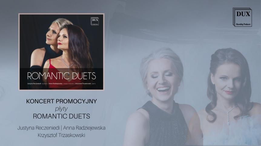 Koncert promocyjny najnowszego albumu Justyny Reczeniedi i Anny Radziejewskiej  w wytwórni płytowej DUX.