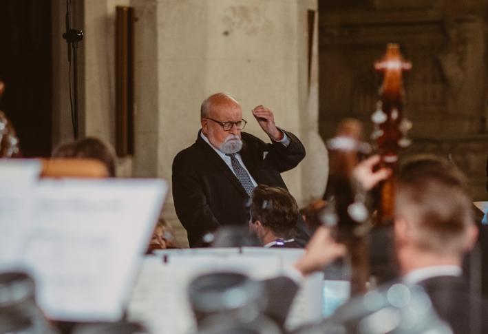 Krzysztof Penderecki podczas wykonania Credo w 2018 roku_fot. K. Schubert