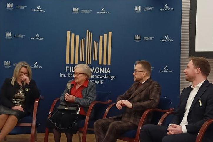 od lewej V.Rotter-Kozera, T.Chylinska, D.Cichy, A. Humala.foto-Tomasz Cichocki