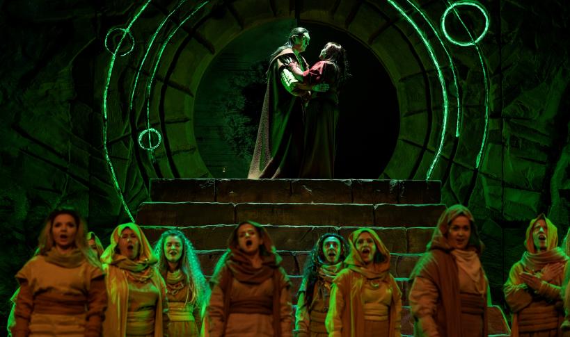 Tomasz Kuk (Kalaf), Agnieszka Kuk (Turandot), Chór Opery Krakowskiej