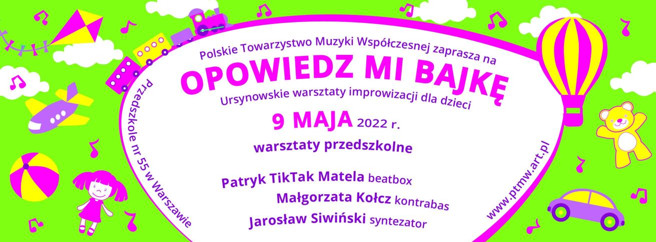OPOWIEDZ MI BAJKĘ:  Ursynowskie warsztaty improwizacji dla dzieci