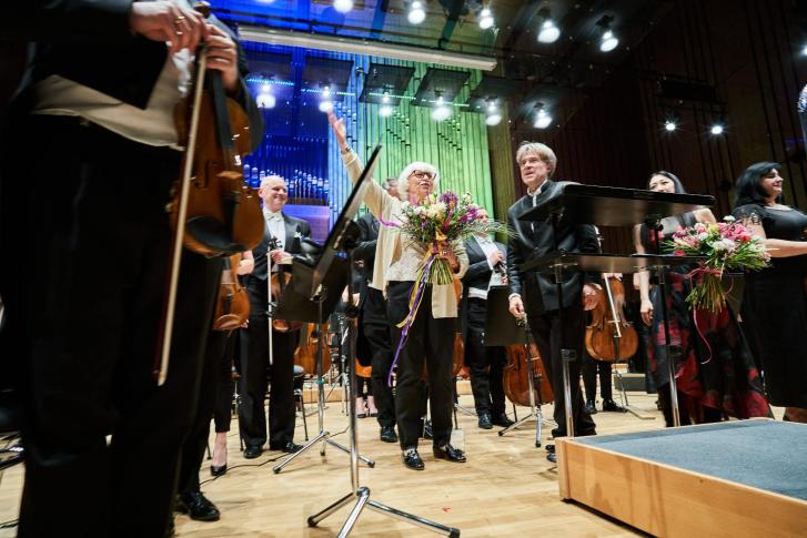 prawykonanie II koncertu organowego Elżbiety Sikory w Filharmonii Łódzkiej