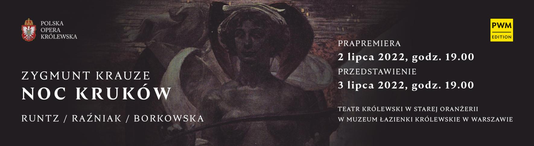 Noc kruków Zygmunta Krauzego zainauguruje V Festiwal Polskiej Opery Królewskiej