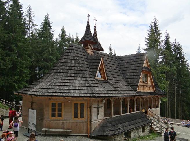 Tatry. Kaplica na Wiktorówkach, fot. domena publiczna