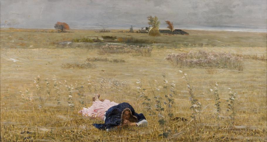Jacek Malczewski, Jesienią, 1890 r., olej na płótnie, fot. Pracownia Digitilizacji MNK
