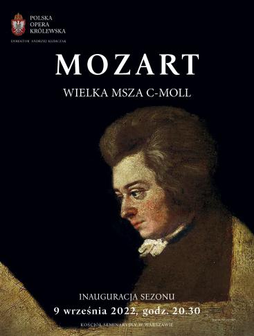 Wielka Msza c-moll Mozarta zabrzmi na inaugurację sezonu Sinfonii Iuventus