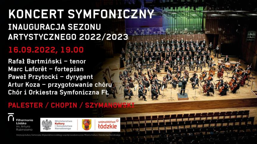 Inauguracja sezonu 2022/2023 Filharmonii Łódzkiej