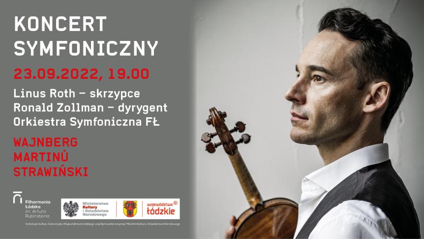 Linus Roth w Filharmonii Łódzkiej