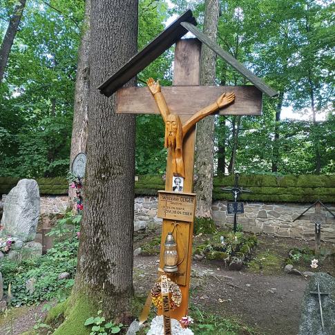 Grób Wacława Geigera na Pęksowym Brzyzku, fot. Kordiann