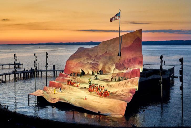 Madama Butterfly Pucciniego na  Bregenz Festival