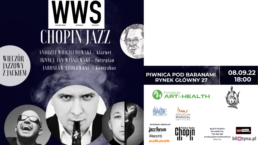 Chopin jazz w Piwnicy pod Baranami