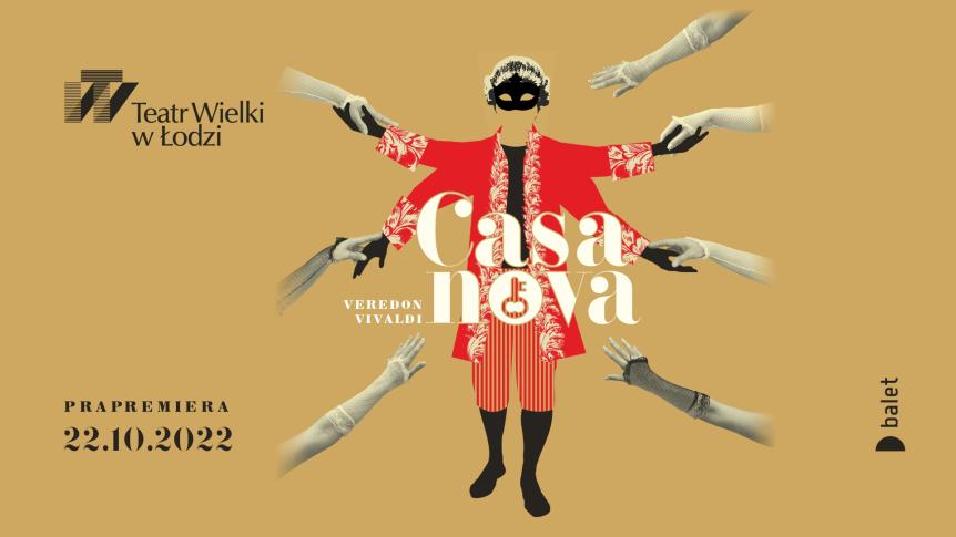 Casanova w choreografii Gray'a Veredon na XXVI Łódzkich Spotkaniach Baletowych