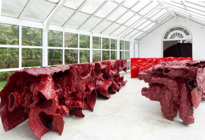 Anish Kapoor Gethsemane, 2013 Centrum Rzeźby Polskiej w Orońsku (Centre of Polish Sculpture in Orońsko) 1st October 2022–12th February 2023 Photograph: Sophie Baker ©Anish Kapoor. All rights reserved DACS, 2022