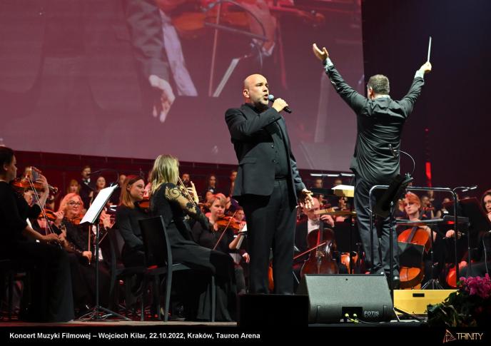 Jarosław Bręk, koncert muzyki filmowej Wojciecha Kilara, Trinity