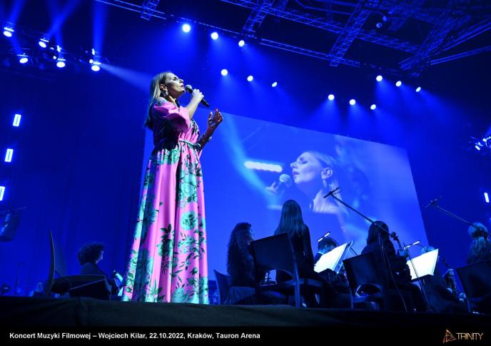 Anna Lasota, koncert muzyki filmowej Wojciecha Kilara, Trinity