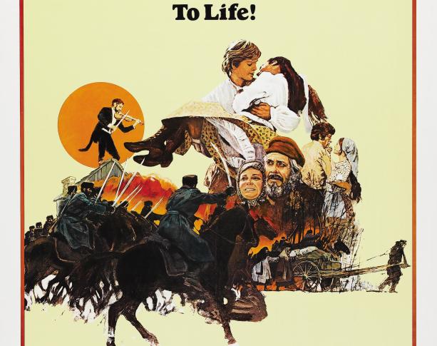 skrzypek na dachu, plakat