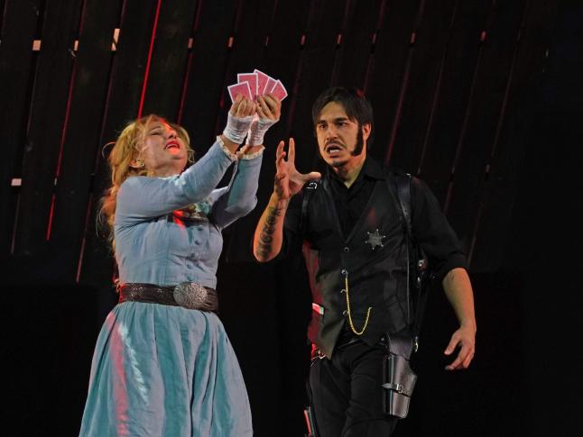 Dziewczyna z dzikiego zachodu, Teatr Wielki w Łodzi, fot. Joanna Miklaszewska