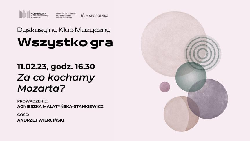 Dyskusyjny Klub Muzyczny w Filharmonii Krakowskiej