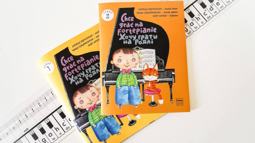 PWM wydaje pierwsze polsko-ukraińskie publikacje nutowe – „Chcę grać na fortepianie”