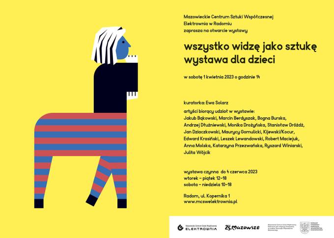 Wszystko widzę jako sztukę. Wystawa dla dzieci