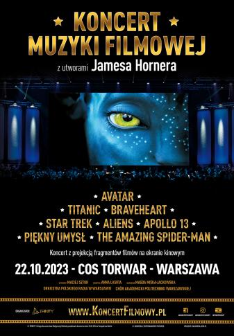 Koncert muzyki filmowej. „Avatar” i „Titanic” oraz najpiękniejsze utwory Jamesa Hornera