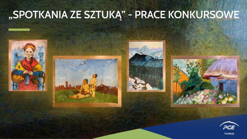 „Spotkania ze sztuką” – prace konkursowe