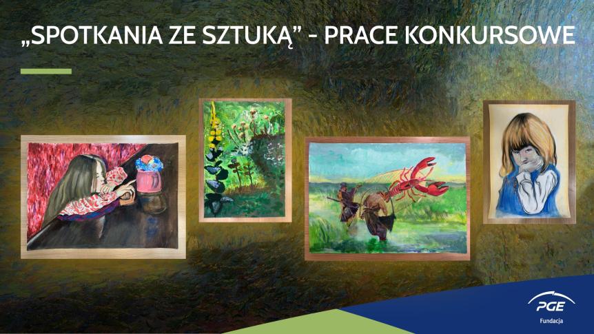„Spotkania ze sztuką” – prace konkursowe