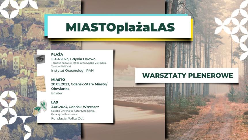 MIASTOplażaLAS – warsztaty plenerowe