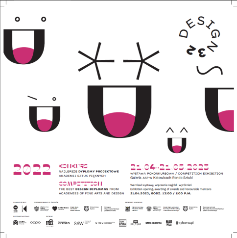 DESIGN 32. Konkurs na najlepszy dyplom projektowy publicznych uczelni artystycznych 2022
