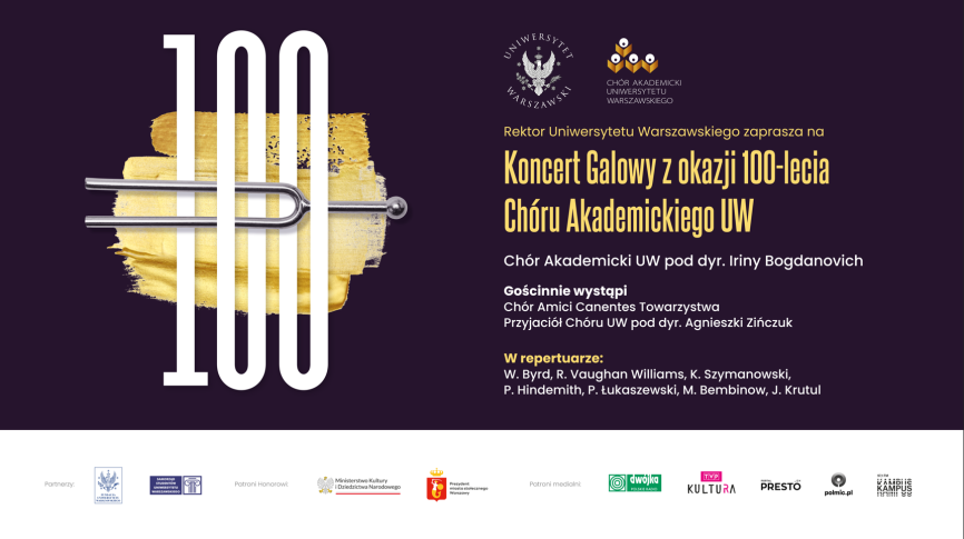 Na scenie od stu lat! Chór Akademicki UW świętuje okrągły jubileusz