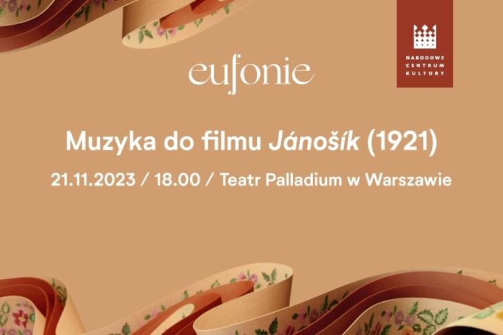 Eufonie 2023: Muzyka do filmu Jánošík (1921)