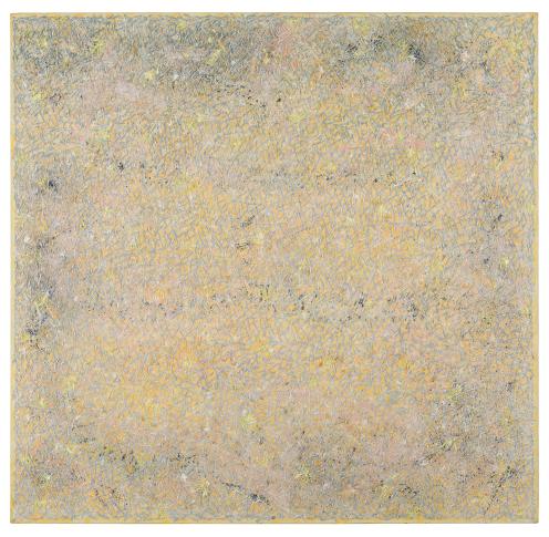 Katarzyna Jankowiak, Palimpsest I (M.W.+K.J.), 2018, t.wł.,147x152