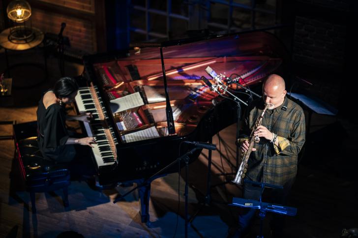 Adam Pierończyk i Saki Ozawa / fot. M. Komorowski / ©PWM