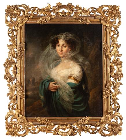 Franciszek Ksawery Lampi „Portret Kazimiery ze Skoraszewskich Żółtowskiej”, ok. 1825