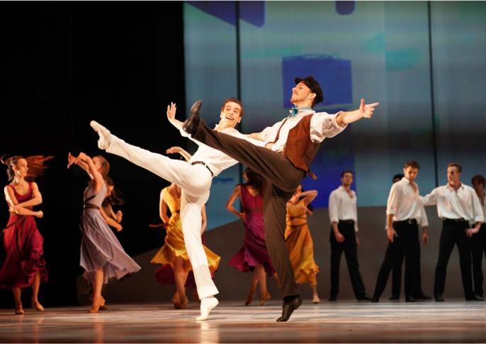 Grek Zorba; fot. Joanna Miklaszewska; Teatr Wielki w Łodzi