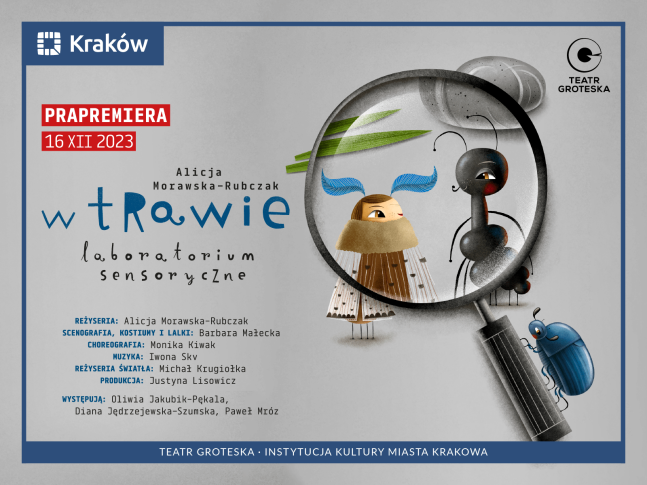 Prapremiera spektaklu „W trawie. Laboratorium sensoryczne” w Teatrze Groteska