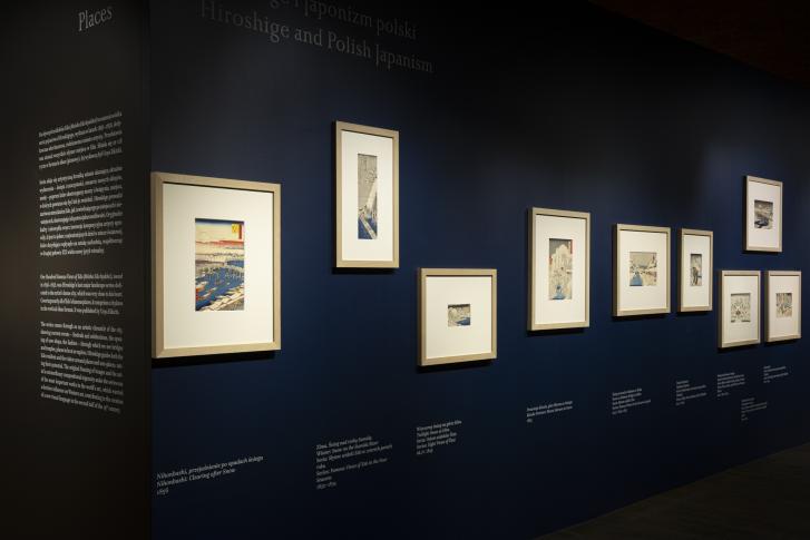 wystawa Hiroshige 2023 w krakowskim Muzeum Manggha