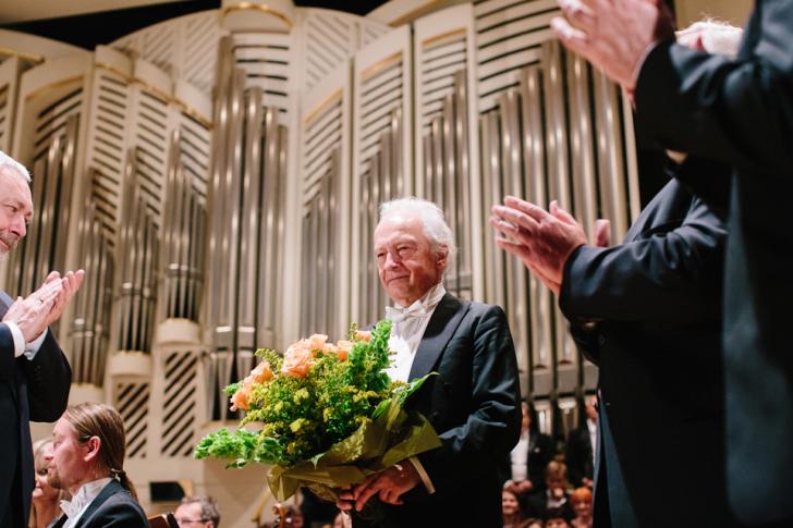 Antoni Wit; Filharmonia Krakowska: Koncert specjalny z okazji 50-lecia pracy artystycznej Antoniego Wita; fot. Michał Ramus