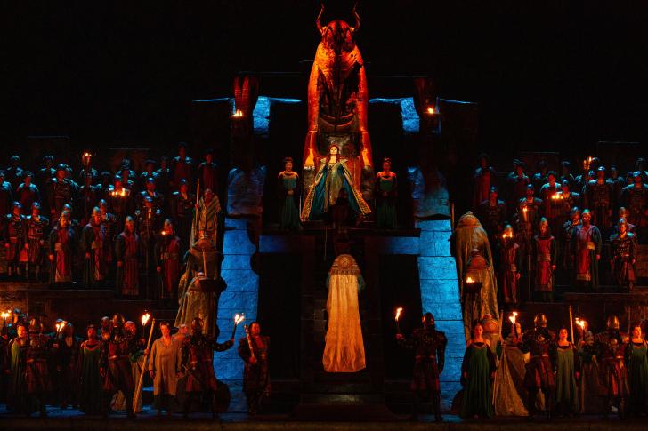 Verdi „Nabucco”; fot. Marty Sohl / Met Opera
