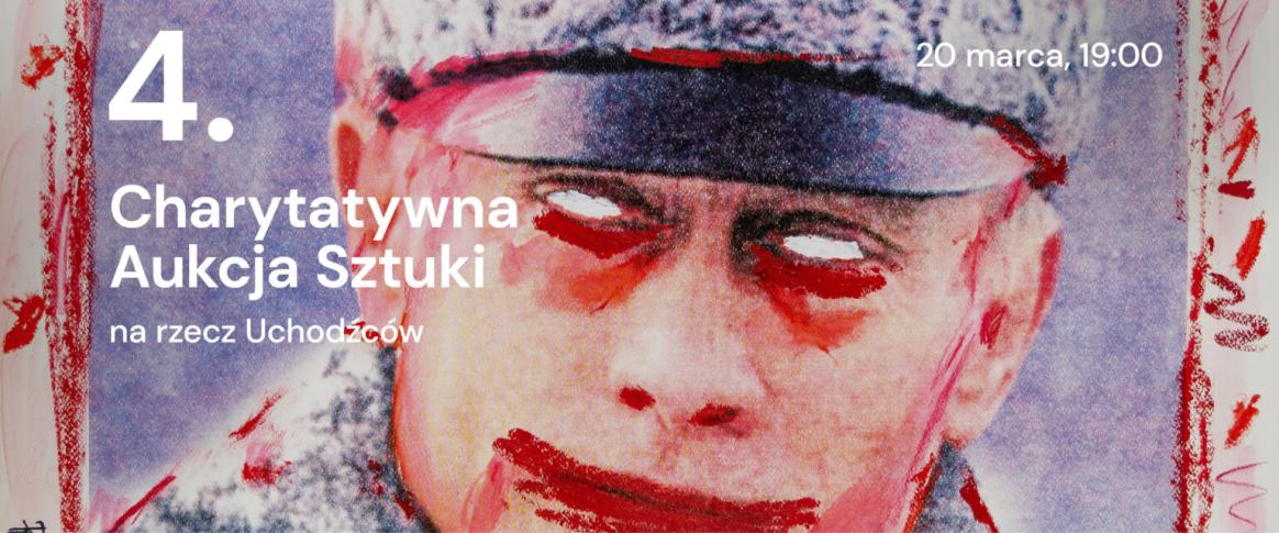 4. Charytatywna Aukcja sztuki na rzecz uchodźców; fragment obrazu Pawła Kowalewskiego, 160224, Mon Cherie Bolsheviq